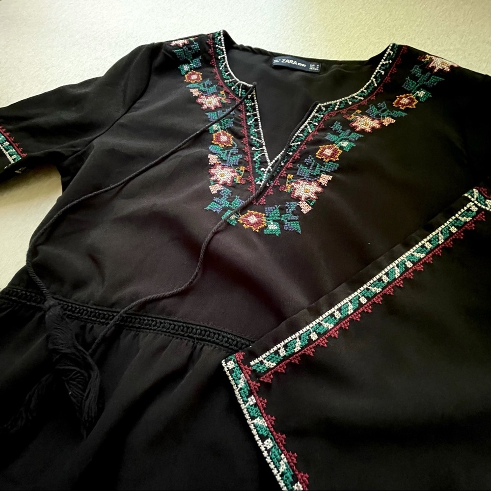 Zara Bohemian Knit Dress